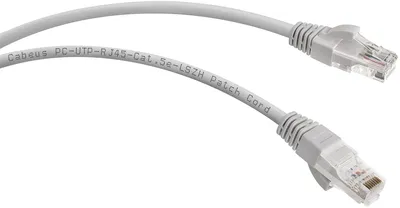 PC-UTP-RJ45-Cat.5e-3m-LSZH Cabeus PC-UTP-RJ45-Cat.5e-3m-LSZH Патч-корд U/UTP,  категория  5е,  2xRJ45/8p8c, неэкранированн