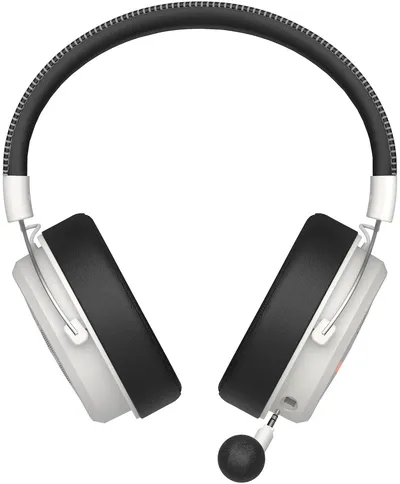 Наушники с микрофоном A4Tech Bloody MR590 Sports белый/черный 1.5м мониторные BT/Radio/3.5mm оголовье (MR590+ WIRED/SPORT WHITE)