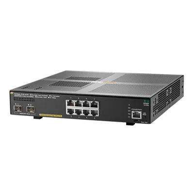 Коммутатор Управляемый HPE - Aruba 2930F 8G PoE+ 2SFP+, Layer 3, 8-PoE, 8-1GbE, 2-SFP+, ROM-4096MB, RAM-1024MB, SNMP, telnet, Web, CLI, в стойку, JL258A