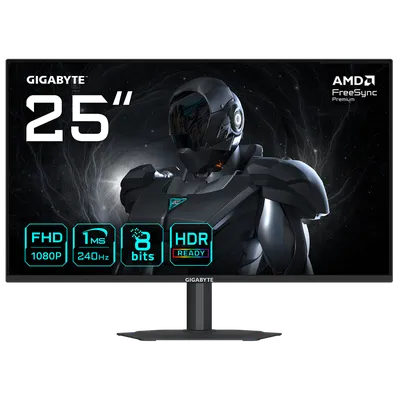 Монитор Gigabyte 20VM0-G25F2ABM-1EKS, 24.5" IPS, 1920×1080, 240 Гц