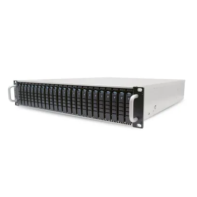 Корпус AIC J2024-02-03X_XJ1-20242-07 J2024-02, 2U, 24xSATA/SAS HS 2,5&quot, bay, hot swap JBOD, 2xSAS 12G expander with 3xSFF-8644, 2xBMC, 549W 1+1 redundant 80+ Platinum, w/o rails, w/o bezel