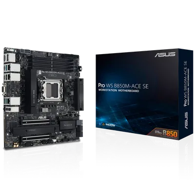 Материнская плата ASUS 90MB1MN0-M0EAY0, AM5, B850, DDR5, mATX