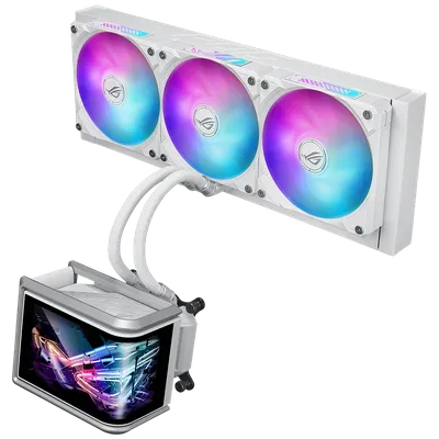 Система жидкостного охлаждения для процессора ASUS ROG RYUO IV SLC 360 ARGB White (90RC0152-B0EAY0)