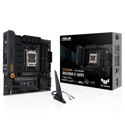 Материнская плата ASUS TUF GAMING B650M-E WIFI, AM5, mATX, DDR5, Wi-Fi
