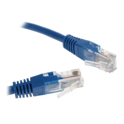 Патч-корд Cablexpert PP10-0.25M/B, UTP, кат.5e, 0.25 м, синий