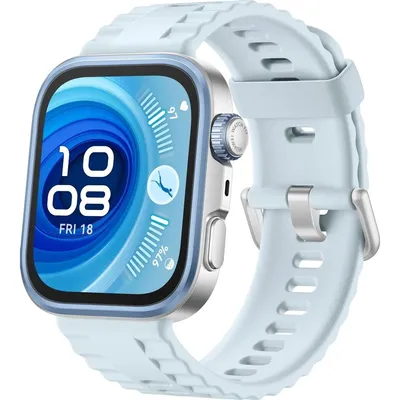 55020FAH - Смарт часы, Huawei, Watch Fit 4 Pro SYA-B29, Дисплей 1,82" цветной AMOLED-экран, Разрешение 480 x 480, Водонепроницаемые (5 АТМ), (Blue) Синий