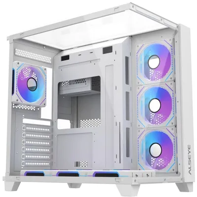 Корпус Alseye Vision Ultra, ATX, Midi-Tower, белый, без БП (AS.07.0235)