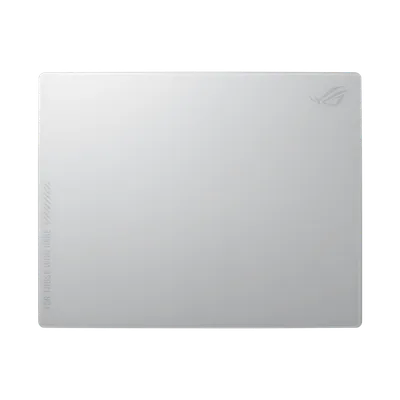 Коврик ASUS ROG MOONSTONE ACE L белый (стеклянный, силиконовое основание, 500x400x4мм) (90MP03L0-BPUA10)