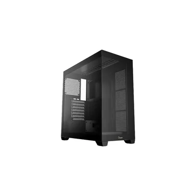 Gamma-C72-BKD400XX-GL - Корпус Ocypus Gamma C72 BK ARGB ATX/mATX/ITX 3xUSB, предустановленно 4х120мм вентилятора ARGB PWM, Черный, Gamma-C72-BKD400XX-GL