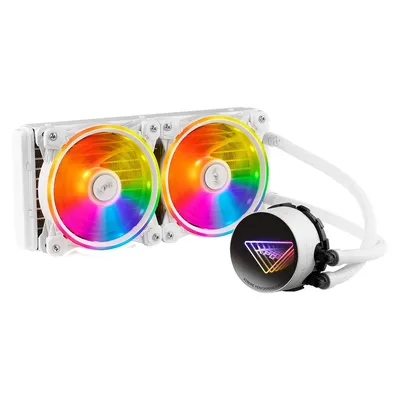 Система водяного охлаждения XPG - Levante X 240, охлаждение Водяное, 2000rpm, 4-pin, TDP-250Вт, 2 x 120 мм, LEVANTEX240-WHCWW