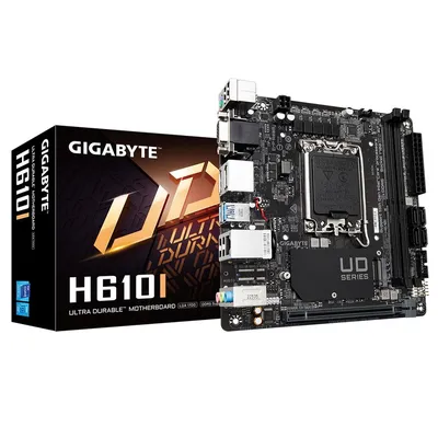 Материнская плата Gigabyte H610I, LGA 1700, DDR5, Mini-ITX