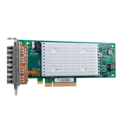Сетевой адаптер Qlogic BK3210405-02 D, 16Gb/s FC HBA, 4-port, PCIe 3.0 x8, OEM