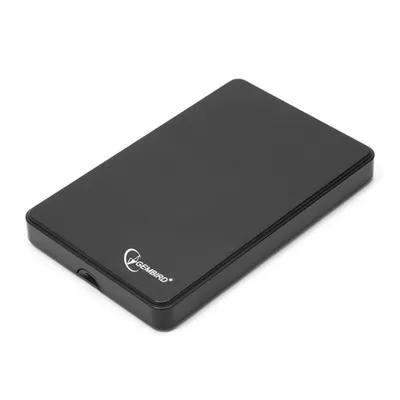 (Из ремонта) Внешний корпус для HDD Gembird EE2-U2S-40P 2.5"EE2-U2S-40P, черный, USB 2.0, SATA, пластик