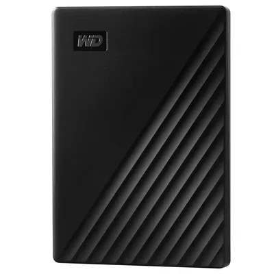 Внешний HDD Western Digital My Passport WDBYVG0010BBK-WESN, 1ТБ, 2.5", USB 3.0, черный