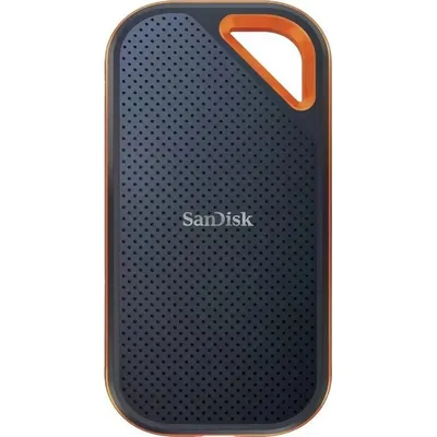 Твердотельный накопитель SSD SanDisk Extreme PRO 2TB Portable SSD - Read/Write Speeds up to 2000MB/s, USB 3.2 Gen 2x2, Forged Aluminum Enclosure, 2-meter drop protection and IP55 resistance (SDSSDE81-2T00-G25)