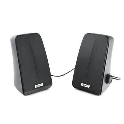 <085649> Акустическая система Gembird SPK-505 (10Вт, регулятор громкости, USB-питание) черный [SPK-505]