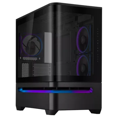 Корпус для ПК Asus - AP202 ARGB, 2х3.5/2.5", 2xUSB3.1, Mini Tower, без БП, цвет чёрный, 90DC00P0-B19000