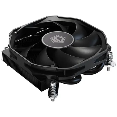 Кулер для процессора ID-COOLING IS-28i BLACK LGA1851/1700/1200/115X низкопрофильный высота 28mm (48шт/кор, TDP 65W, PWM, 2 тепл.трубки, медная база, FAN 92mm) BOX