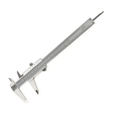 Штангенциркуль Deli DL92150C, 150 мм, нержавеющая сталь, кейс