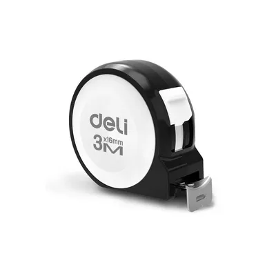 Рулетка Deli H8003A, 3 м × 16 мм
