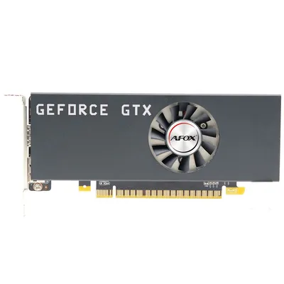 Видеокарта AFOX NVIDIA - GeForce GTX 1050 Ti, PCI-E 3.0 16x, GDDR5 4GB 128bit, 1x HDMI, 1x DP, max 3840 x 2160, 75Вт, 160мм, Low Profile, AF1050TI-4096D5L5-V2