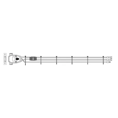 0504-18030040 Gospower Кабель Gospower 0504-18030040,  Power  cable  DC 3m