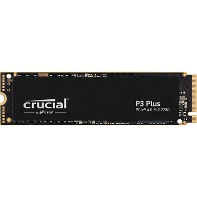 Диск SSD Crucial - P3 Plus, для ноутбука, M.2 2280, 2 ТБ, PCIe 4.0 NVMe x4, speed write-4200МБ/с read-5000МБ/с, CT2000P3PSSD8