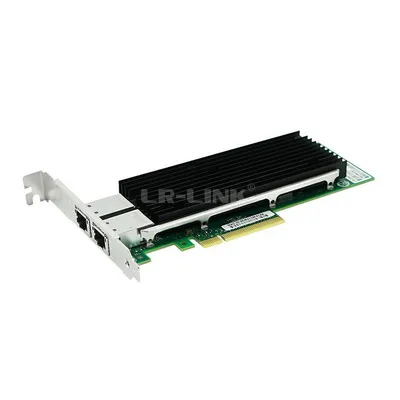 Сетевая карта LR-LINK - Intel X540, 10 Гб/с, RJ-45, 2-port, PCI Express, x8, PCIe, LREC9802BT