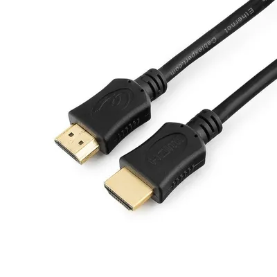 Кабель HDMI CABLEXPERT CC-HDMI4L-1.5M, 1.5 м, v2.0, 4K@60 Гц