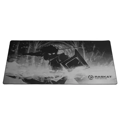 Коврик для мыши Raskat Paladin CG 1200x600x3мм ткань резина прошитый край черно-белый рисунок Paladin CG - XL