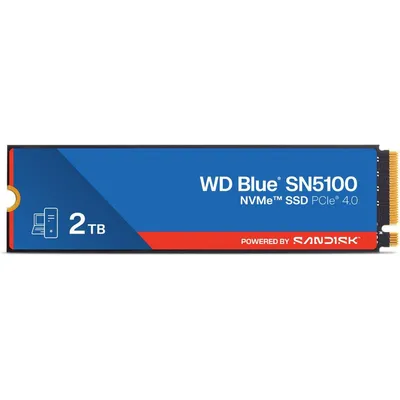 SSD Western Digital WDS200T5B0E, 2ТБ, M.2 PCIe 4.0, 7100/6700 МБ/с