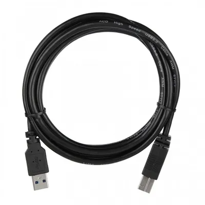 Кабель ACD-U3ABM-20L |ACD-U3ABM-20L| USB 3.0, A male - B male, ТТХ: |ACD-U3ABM-20L| (7/0.12BC+HDPE)*1P+|(7/0.12BC+HDPE)*2C+7/0.12BC+AL|*2P +7/0.16BC*2C+AL+7/0.12BC+B(80/0.12AL)PVC5.5, Черный, 2м (742088)
