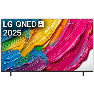 Телевизор ЖК 65'' LG/ 65", Ultra HD, Dynamic QNED Color, Local Dimming, Smart TV, WebOS, Wi-Fi, DVB-T2/C/S2, MR, 60Hz Native, 2.0ch (20W), 2 HDMI, 2 USB, 2 Pole, Charcoal Black, 2025