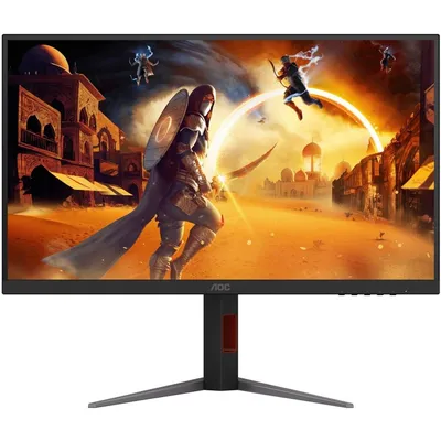 Монитор 27" AOC Q27G4ZMN VA 2560x1440, 240 Гц, 1 мс, 16:9, 450 кд/м² (пиковая 1200 кд/м²), Mini LED, DisplayHDR 1000, HDMI 2.0, DP 1.4, 3.5 Jack, FreeSync, Adaptive-Sync, черный