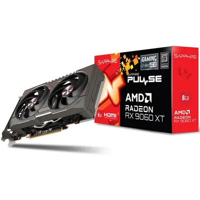 Видеокарта Sapphire 11350-05-20G PULSE RX 9060 XT, 8ГБ GDDR6 128bit