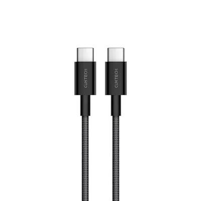 USB кабель CukTech Type-C to braided cable?1.5m?3A 60W black CTC315P (CKCTC315PCHG)