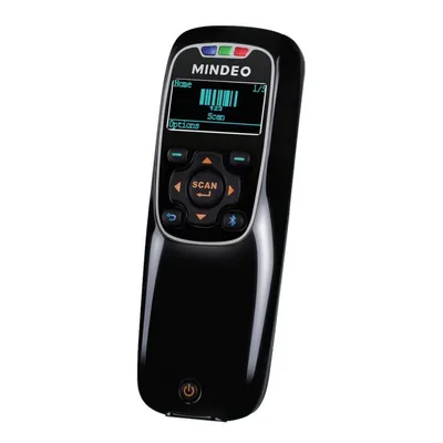 Ручной беспроводной сканер штрих-кодов Mindeo - MS3690Plus Mark, Image, USB, 2D, 100скан/сек, цвет чёрный, MS3690-2D-HD(WI-FI)