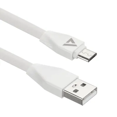 Кабели USB ACD USB кабель ACD-Life MicroUSB ; USB-A TPE, 1м, белый (ACD-U920-M1W)