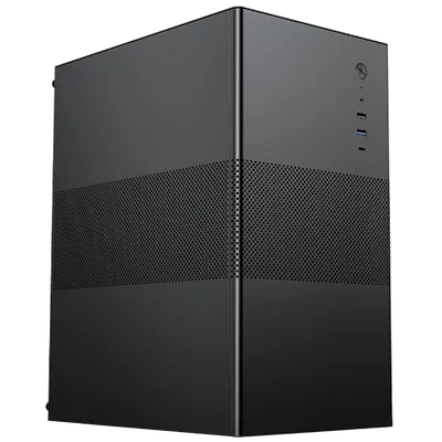 MO-SI100-00 ACD Корпус для ПК ACD Coffer 109B *m*ATX, Type-C + USB3.0 + USB ports + HD  audio  combo,  Mesh, Black.