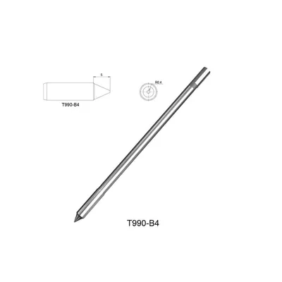 Жало паяльное Atten T990-B4 (ACF034773), конусное 0.4 мм, 24 В