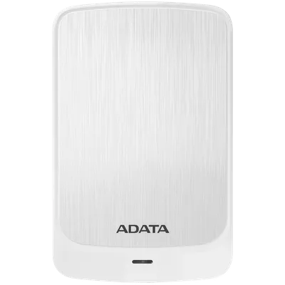 Внешний диск HDD ADATA - HV320, 1 ТБ, 2.5", USB Type A, Питание по USB, белый, AHV320-1TU31-CWH