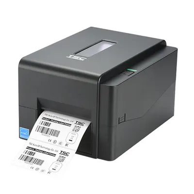 Принтер этикеток TSC - TE210, 203 dpi, термотрансферная печать, Barcodes 1D/GS1 DataBar/2D/PDF417, ROM 128MB, RAM 64MB, длина этикетки 5-25400мм, ширина носителя 20-112мм, скорость печати 152мм/с, USB Host, USB, RS-232, RJ-45, цвет чёрный, 99-065A301-00LF00
