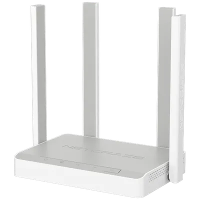 Маршрутизатор (Keenetic) Netcraze Viva (NC-1913) Гигабитный интернет-центр с Mesh Wi-Fi 5 AC1200,  4-портовым Smart-коммутатором и многофункциональным портом USB