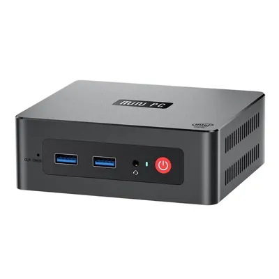 Мини-ПК Beelink GK Mini, Intel Pentium J5005/8 ГБ DDR4/128 ГБ SSD/Intel UHD Graphics/Без ОС, черный (GK mini/J5005/8G/128G/Black)