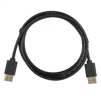Кабель ACD-DDPM2-18B |ACD-DDPM2-18B| DisplayPort 1.2, Golden Plated,20m/20m, Черный, 1.8м (742354)