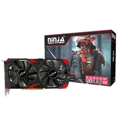 Видеокарта Ninja (Sinotex) AMD RX580 (2048SP) 8GB  GDDR5 256-bit DVI HDMI DP RTL (AFRX58085F)