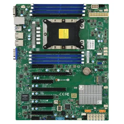 Материнская плата Supermicro MBD-X11SPL-F-B, LGA 3647, C621, 8×DDR4, 8×SATA, 2×1GbE