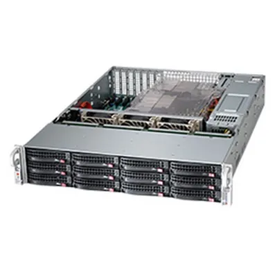 Корпус серверный Supermicro CSE-826BAC4-R920LPB, 2U, 12×3.5", 2×920Вт