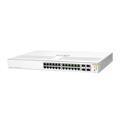 Коммутатор Настраиваемый (Smart) HPE - 1930 24G 4SFP/SFP+, Layer 2, 24-1GbE, 4-SFP+, ROM-256MB, RAM-512MB, SNMP, Web, в стойку, белый, JL682A