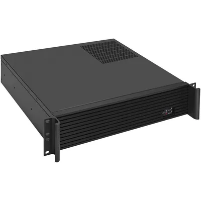 Корпус серверный Exegate - Pro 2U350-03, mITX, mATX, 2х3.5", 1х3.5/2.5", 2xUSB2.0, Rack, 2U, без БП, цвет чёрный, EX279691RUS